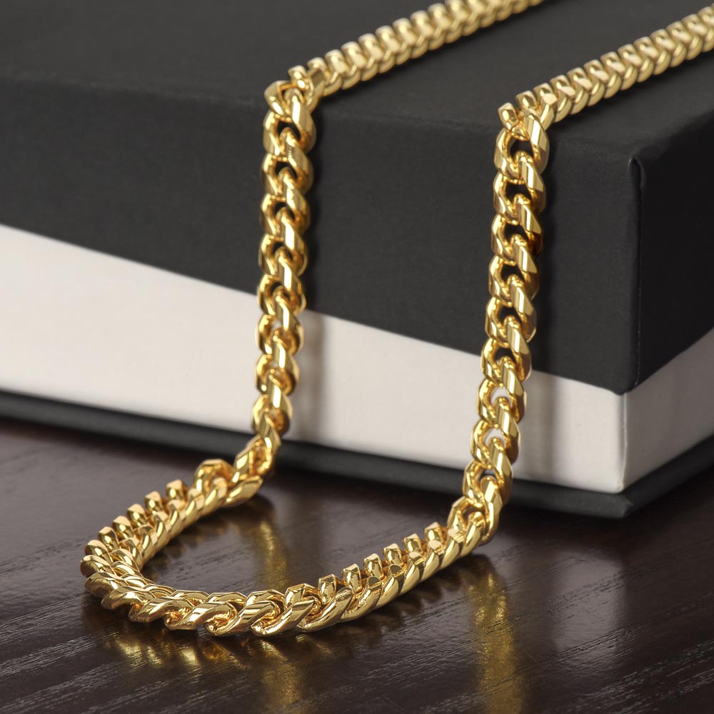 Gift for my Husband - Cuban Link Chain