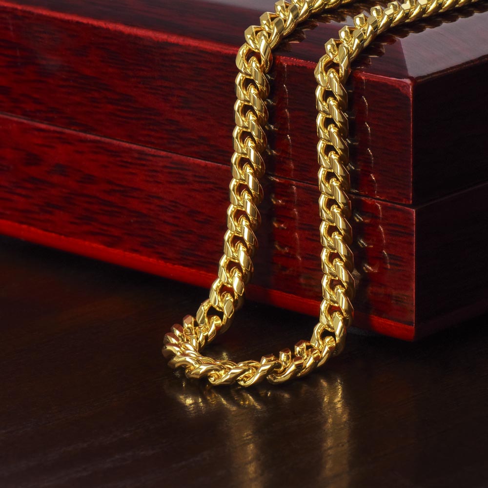 Gift for my Husband - Cuban Link Chain